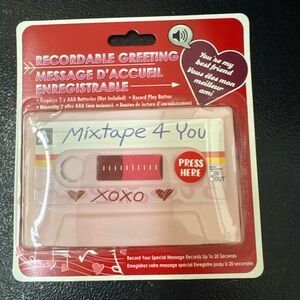 Recordable Greeting Cassette Tape